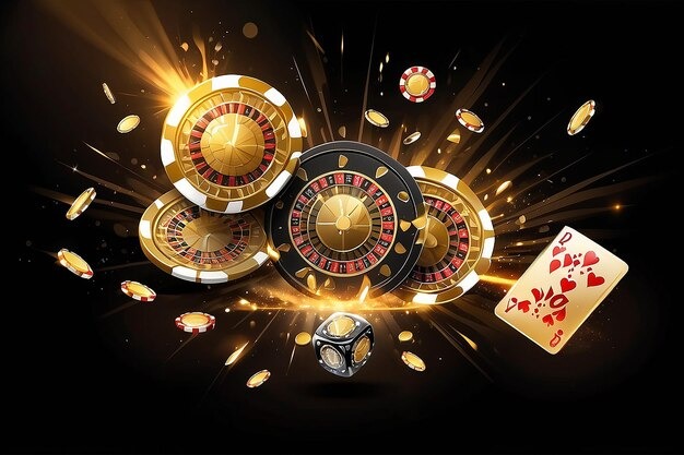 Sakong card table with dealer and players